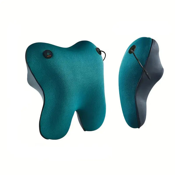 Cordless Shiatsu Back Massager with Heat - Green-0