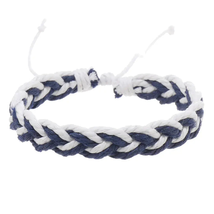 Handwoven Cotton String Bracelet in Artistic Style My Store
