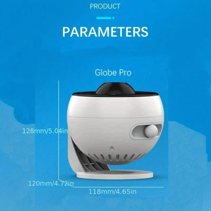 4K HD Earth Projector PRO with 360° Rotation-4