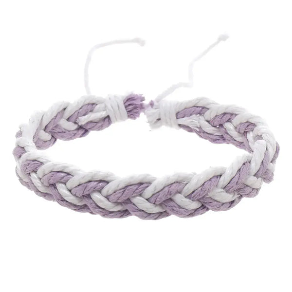 Handwoven Cotton String Bracelet in Artistic Style My Store