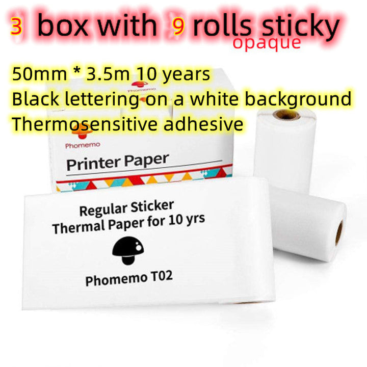 Portable Mini Thermal Label Printer Home Photo Printer Student Wrong Question Printer Bluetooth-compatible Mini Label Printer Price Tag My Store