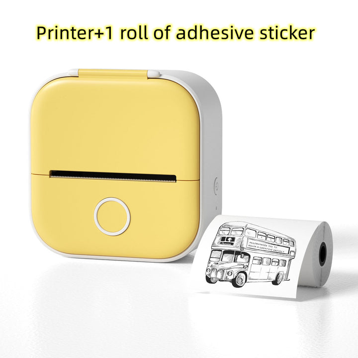 Portable Mini Thermal Label Printer Home Photo Printer Student Wrong Question Printer Bluetooth-compatible Mini Label Printer Price Tag My Store
