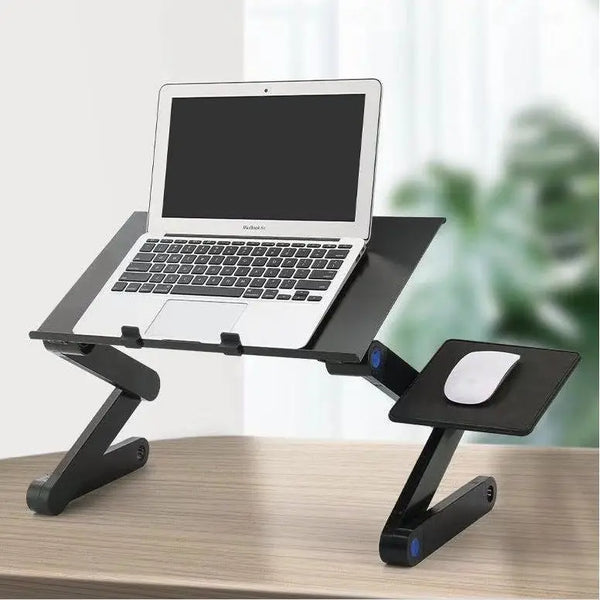 Folding Computer Desk Notebook Computer Stable With Double Fan My Store