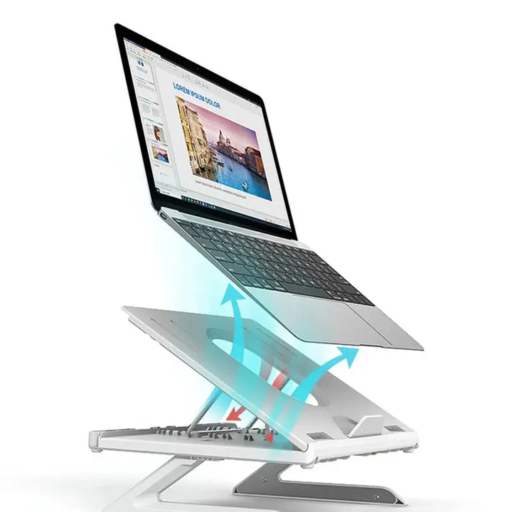 New Laptop Stand Multifunctional Folding Lift Portable Laptop Stand Monitor Increase Rack Aluminum Alloy Base My Store