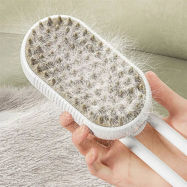 Cat Steam Brush Steamy Dog Brush 3 In 1 Electric Spray Cat Hair Brushes For Massage Pet Grooming Comb Hair Removal Combs Pet Products My Store
