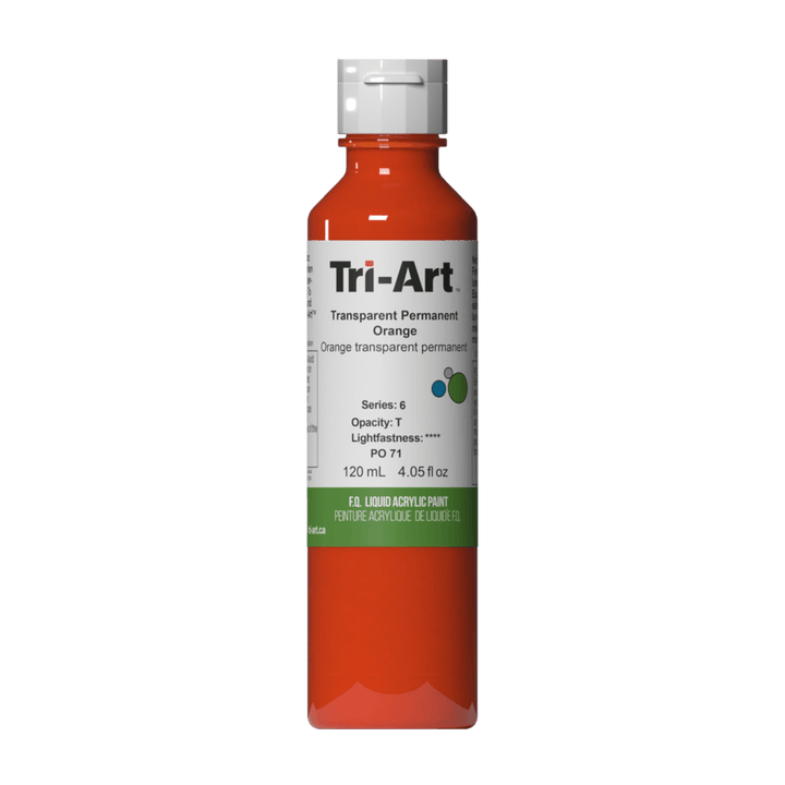 Tri-Art Liquids - Transparent Permanent Orange-3