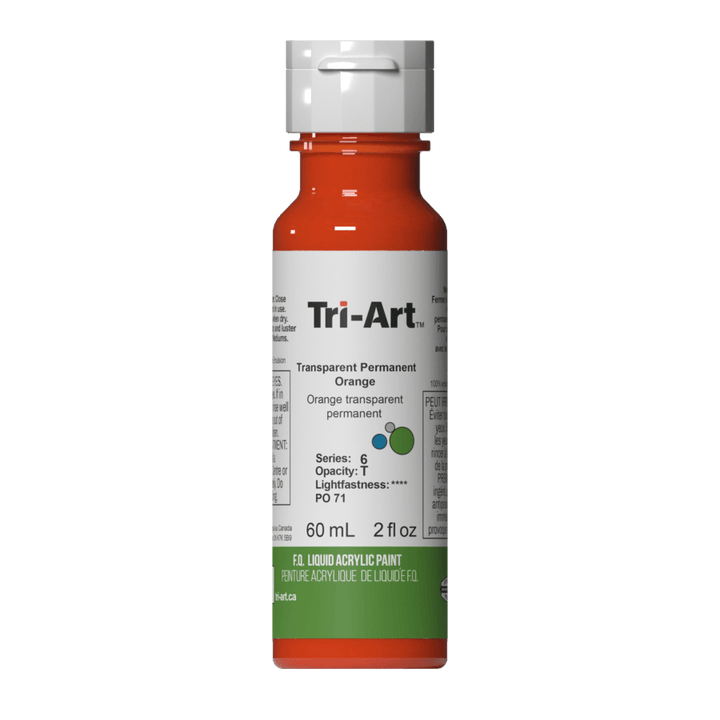 Tri-Art Liquids - Transparent Permanent Orange-1