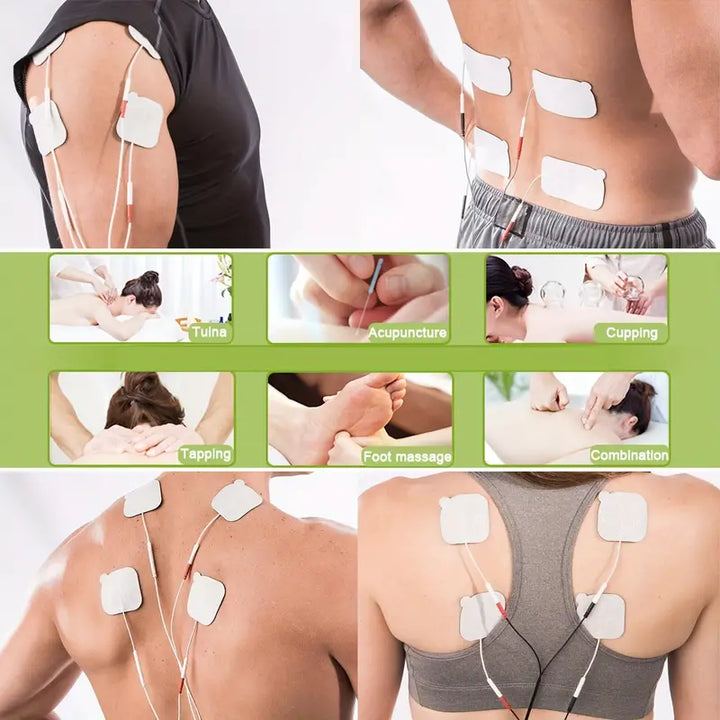 Silvery Muscle Stimulator with 16 Modes-1