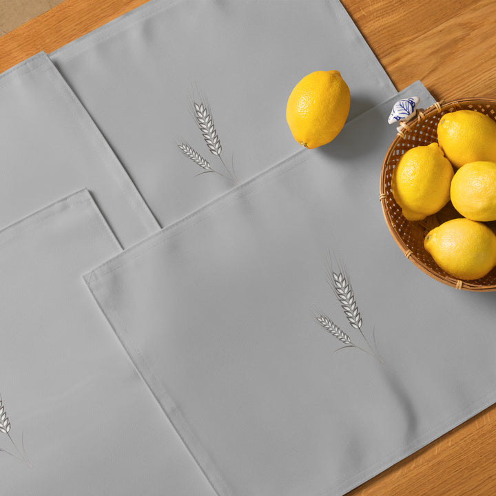Grano Placemat Set - Grey-2