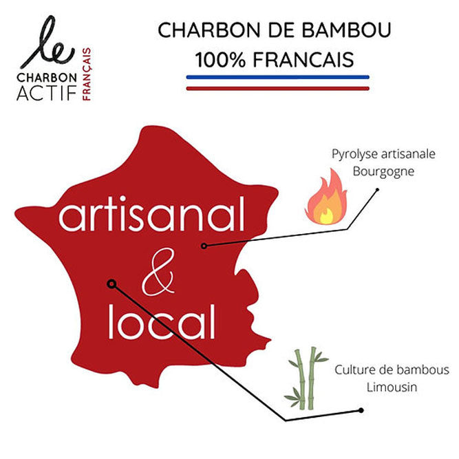X3 Charbons de bambou 100% français filtre à eau-2