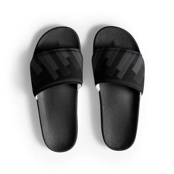 Vizzi - Men's Slides - 02 Black A-0