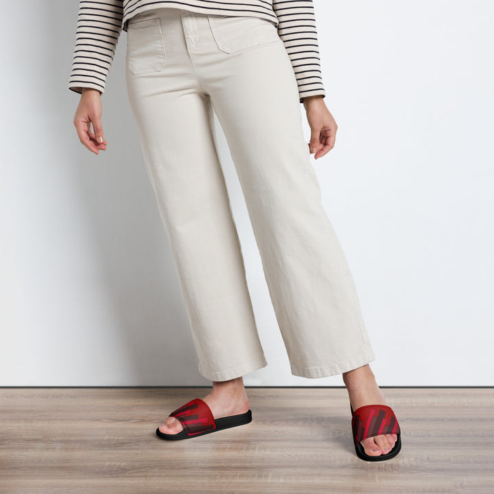 Vizzi - Women's Slides - 06 Red B-7