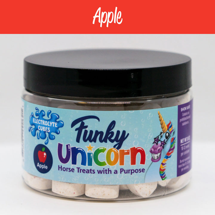 Apple Electrolyte Cubes Funky Unicorn Treats