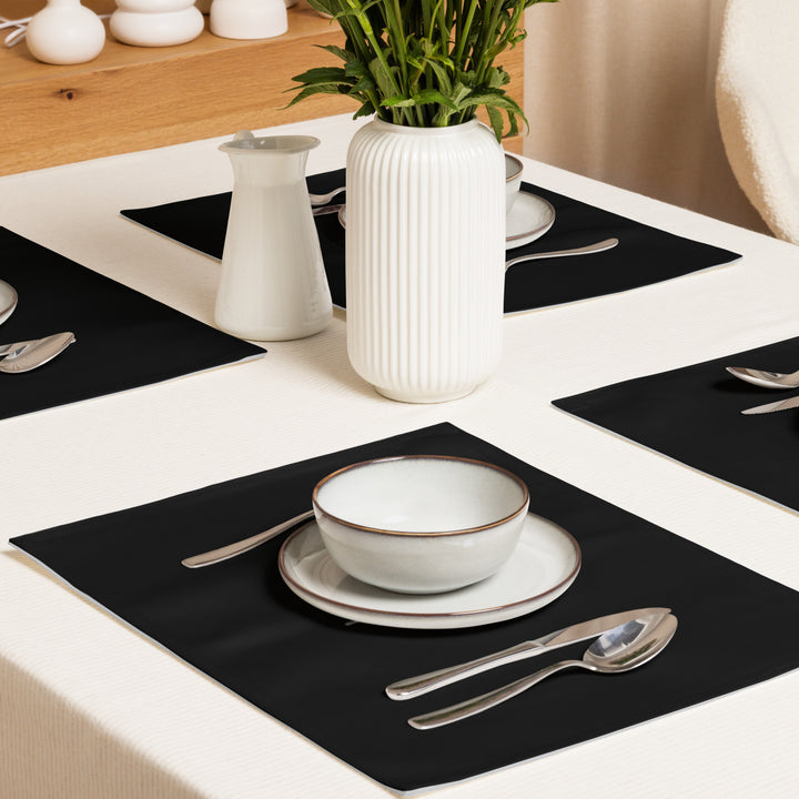 Grano Placemat Set - Black-2