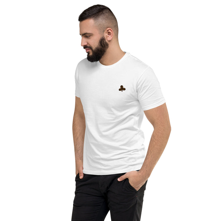 Coffee Clover Men's Fitted T-Shirt-6