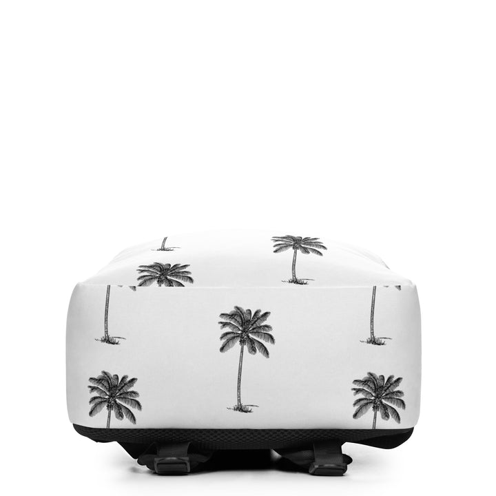 Coco Palm Minimalist Backpack - White-5