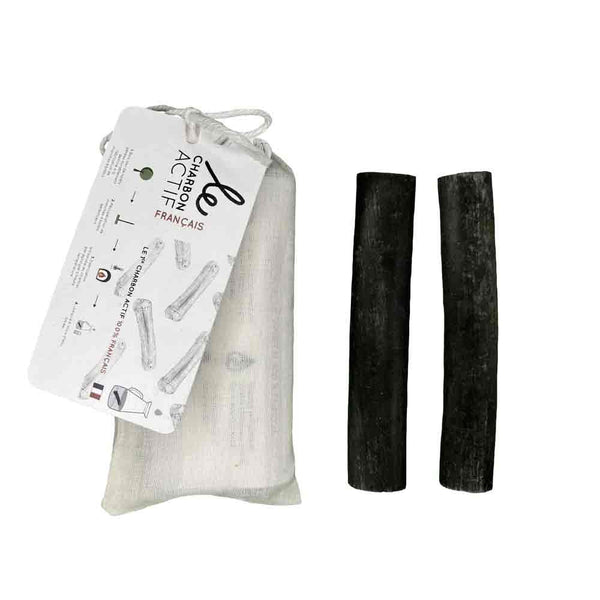 Charbon végétal bâton filtrant français X 2 pour gourde-0