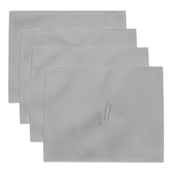 Grano Placemat Set - Grey-0