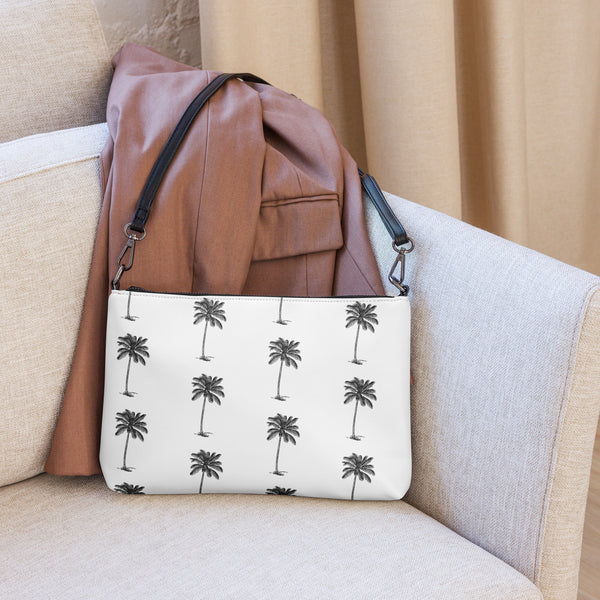 Coco Palm Crossbody Bag - White-0