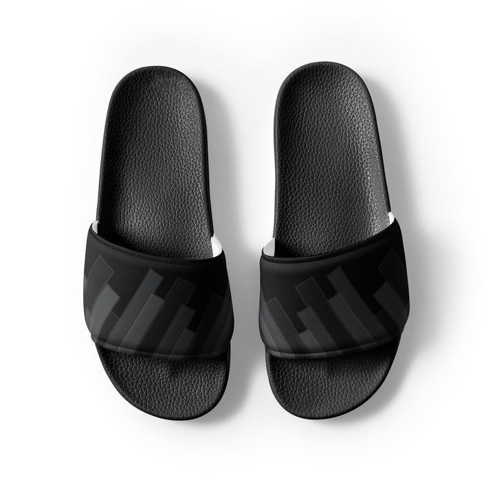 Vizzi - Men's Slides - 02 Black A-1