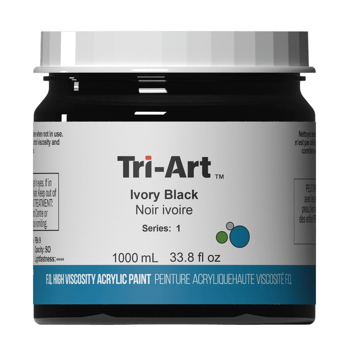 Tri-Art High Viscosity - Ivory Black-5