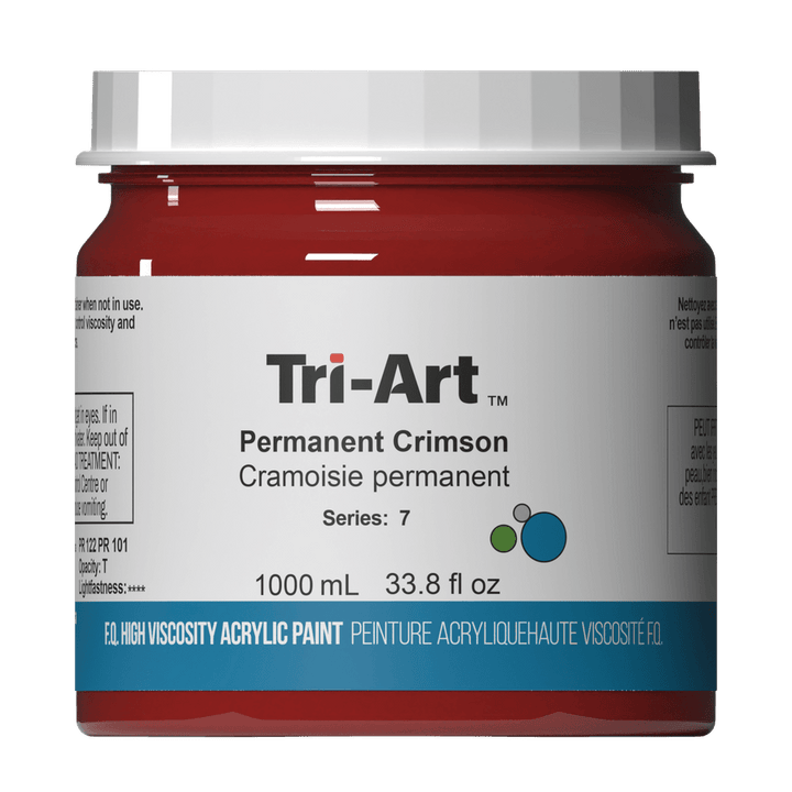 Tri-Art High Viscosity - Permanent Crimson-6