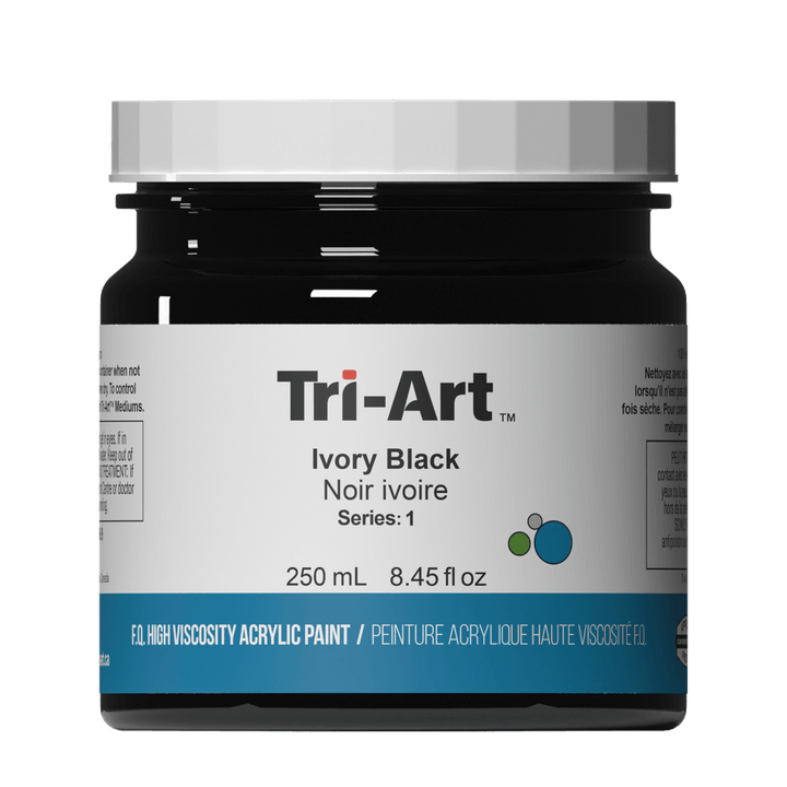 Tri-Art High Viscosity - Ivory Black-3