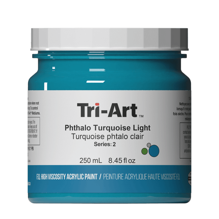Tri-Art High Viscosity - Phthalo Turquoise Light-3