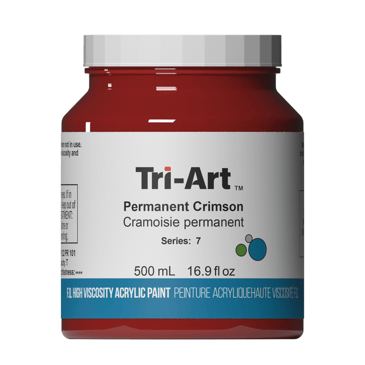 Tri-Art High Viscosity - Permanent Crimson-4