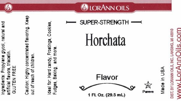 Horchata Flavoring - Super Strength Flavor 1 oz., 16 oz., 1 Gallon-3