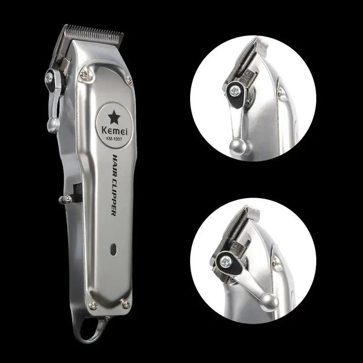 Kemei Rechargeable Electric Hair Clipper for Men My Store