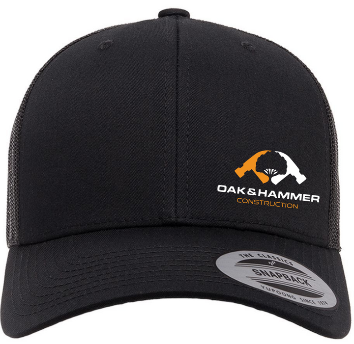 Oak & Hammer - Embroidered Trucker Snapback Contour Supply Co.