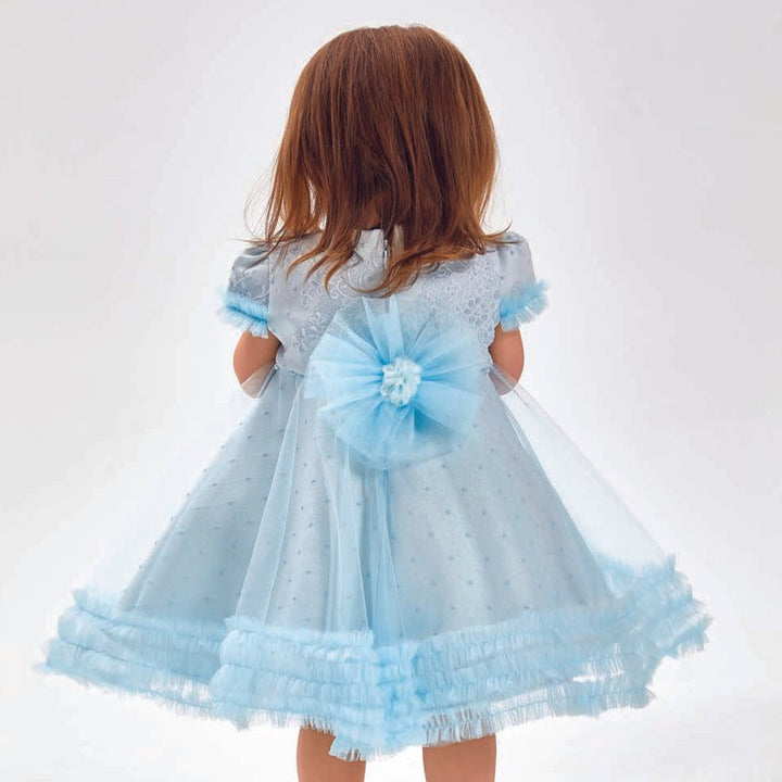 Baby Blue Girls Formal Dress JuniorKids