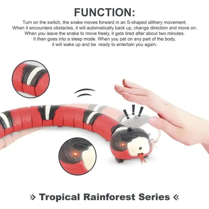 USB Charging Interactive Snake Toy for Cats - Endless Fun My Store