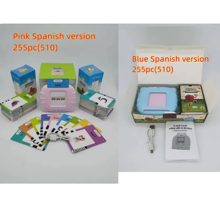 Children's Bilingual Educational Card Learning Machine My Store