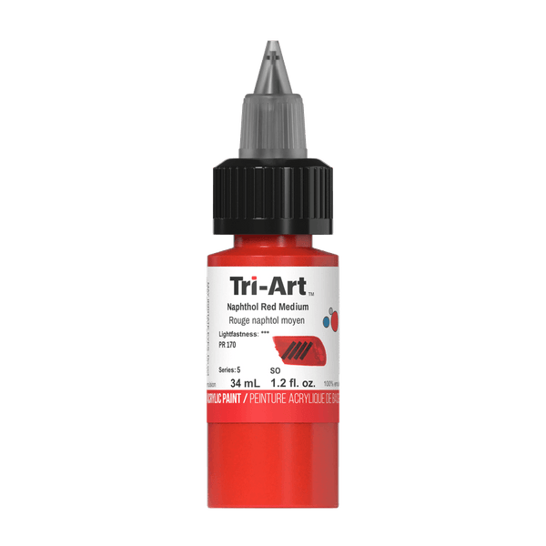 Tri-Art Low Viscosity - Naphthol Red Medium-0
