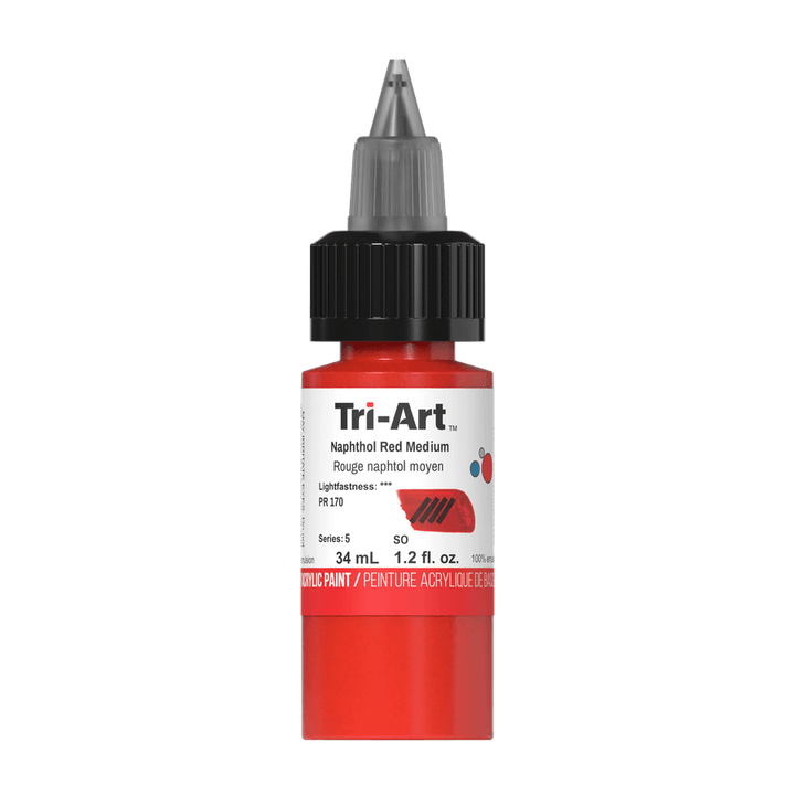 Tri-Art Low Viscosity - Naphthol Red Medium-0