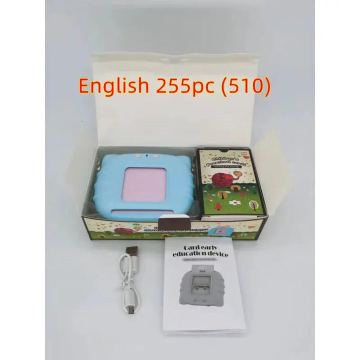 Children's Bilingual Educational Card Learning Machine My Store