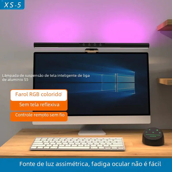 Colorful Ambient Asymmetrical Monitor Light for Eye Care My Store