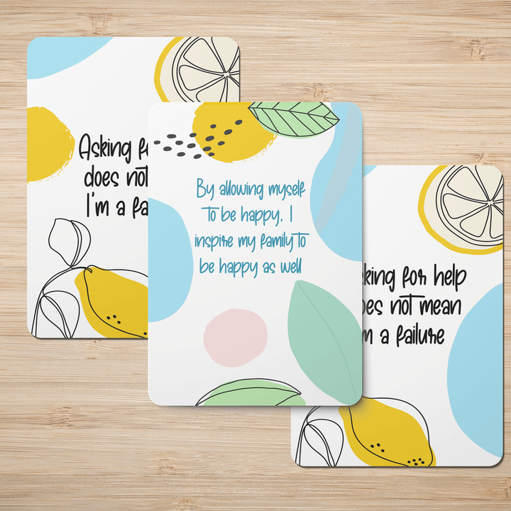 New Mama Affirmation Cards - Set of 20-2