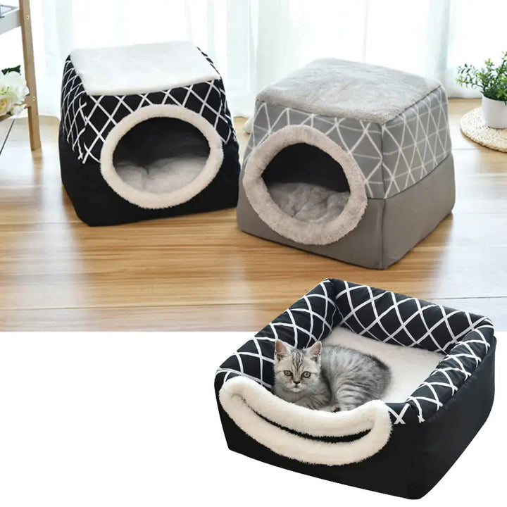 Pet Dog and Cat Bed Villa - Dual Use Space Capsule My Store