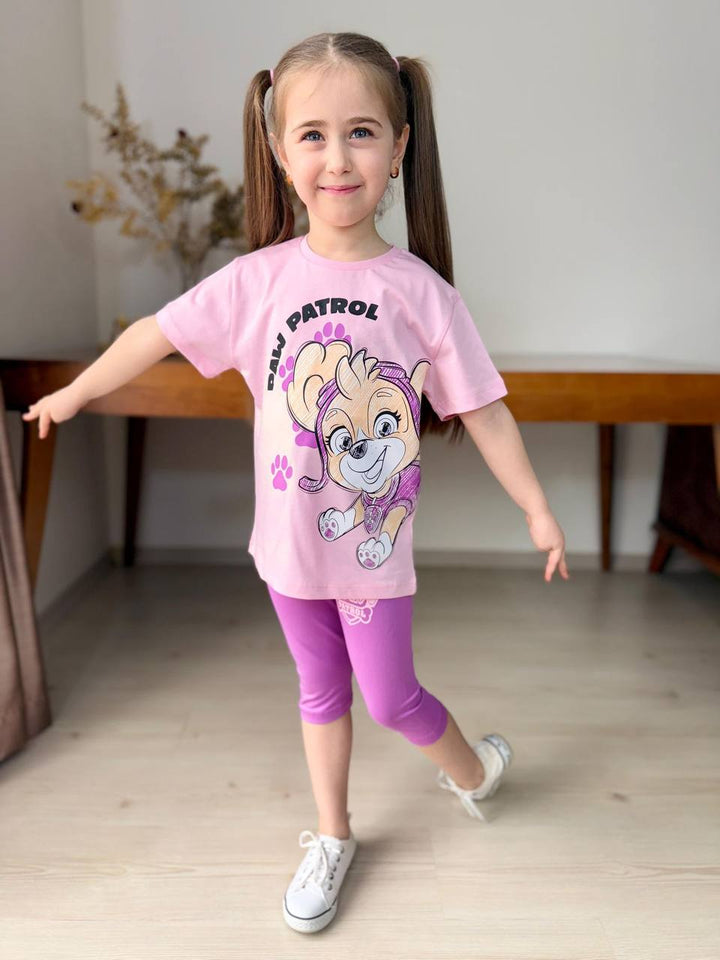 Little Paws Girls Casual Set-3