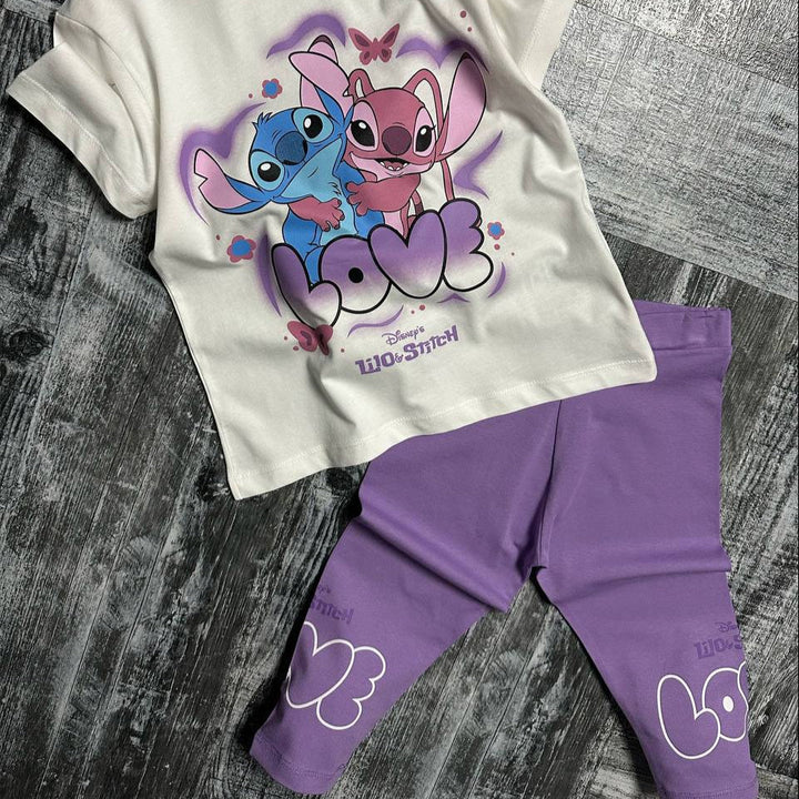 Ohana Love Girls Casual Set-1