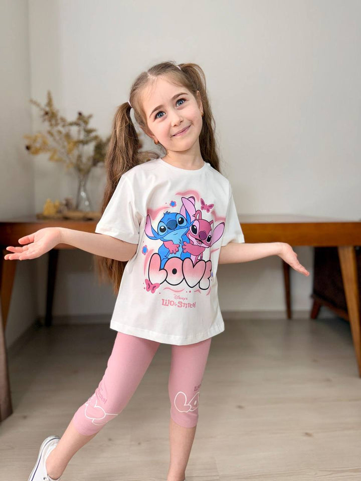 Ohana Love Girls Casual Set-4