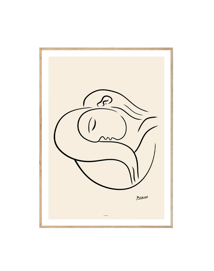 Picasso Woman Daydreaming-0