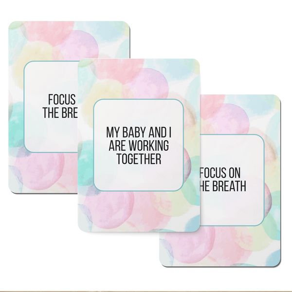Pregnancy Journey Affirmation Cards - Set of 20-0