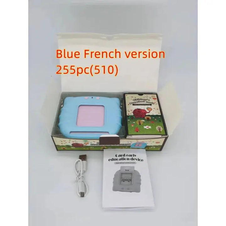 Children's Bilingual Educational Card Learning Machine My Store