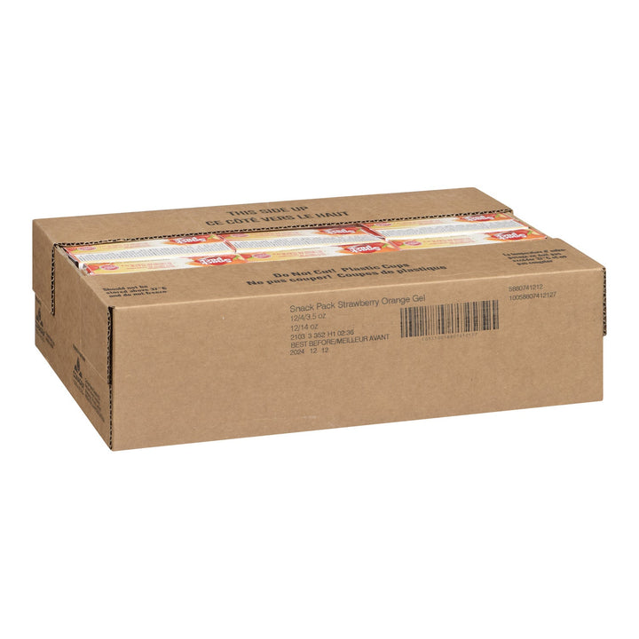Gelatin Strawberry Orange Gels - 48 x 99 g - Hunt Wesson - Baking Mixes and Ingredients - Canadian Distribution-2