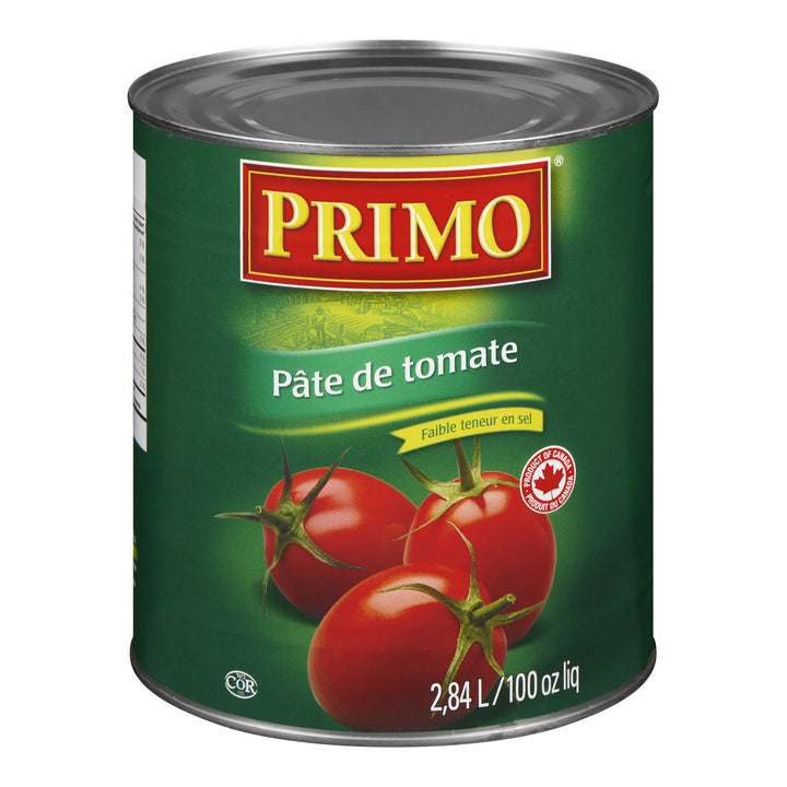 Paste Tomato - 6 x 2.84 L - Primo - Restaurant and Foodservice Ingredients - Canadian Distribution-0