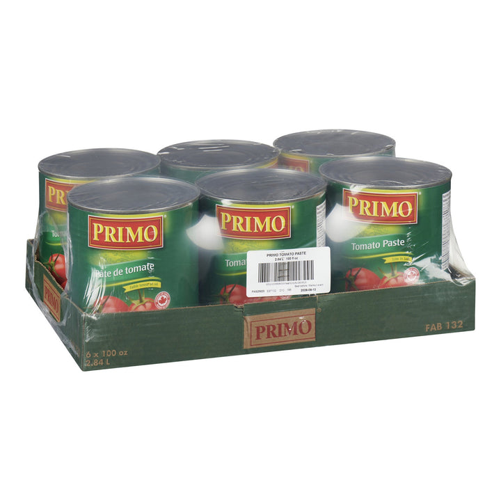 Paste Tomato - 6 x 2.84 L - Primo - Restaurant and Foodservice Ingredients - Canadian Distribution-1